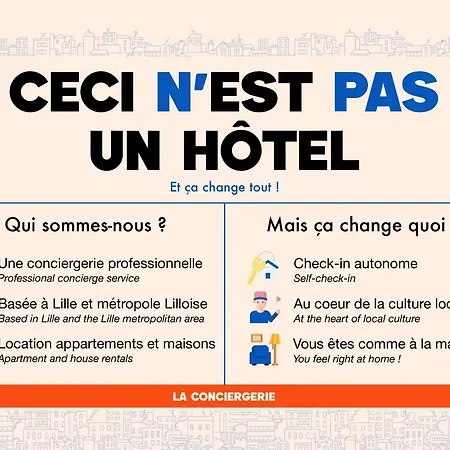 Maison 5 & 5 Sdb Proche Metro & Commerces * Lille