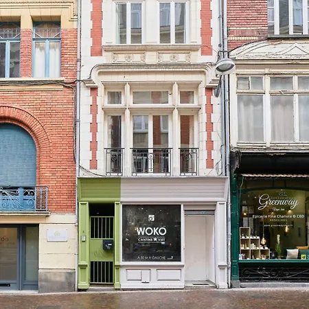 Maison 5 & 5 Sdb Proche Metro & Commerces Vakantiehuis Rijsel